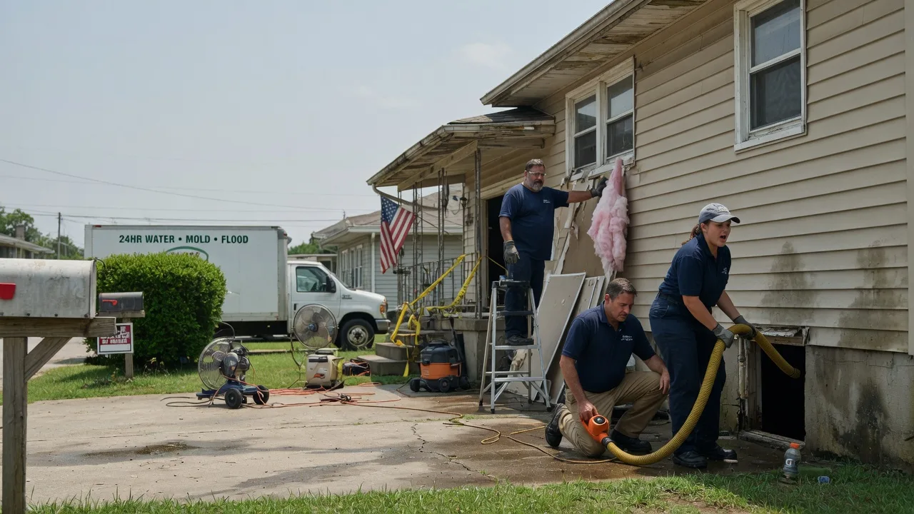 Water Damage Repair in Nilwood, IL near me